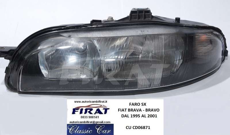 FARO FIAT BRAVA BRAVO 95 - 01 SX